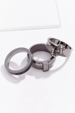 Hematite Ring Set
