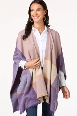 Herringbone Plaid Wrap