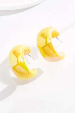 Holographic Hoop Earrings