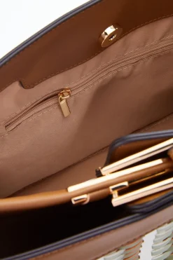 Intricate Woven Satchel