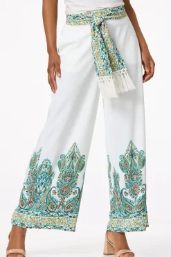 Island Paisley Pants