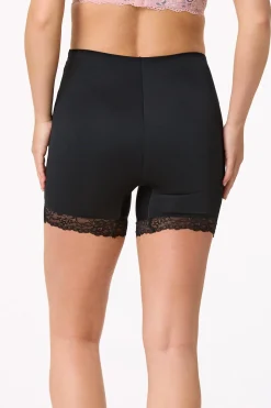 Lace Trim Scuba Shapewear Short Set