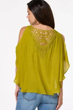 Lacy Back Capelet