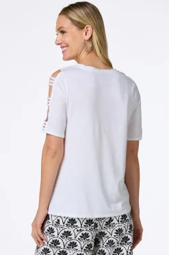 Ladder Sleeve Tee