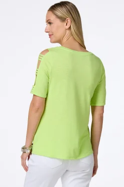 Ladder Sleeve Tee