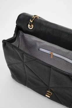 Large Quilted Shoulder Bag
