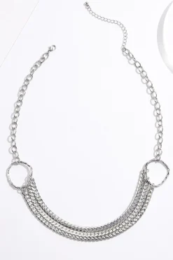 Layered Chain Link Necklace