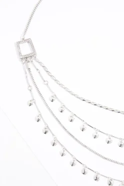 Layered Charm Short Necklace