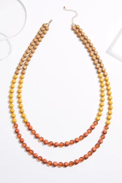 Layered Long Necklace