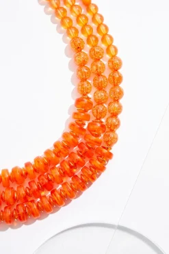 Layered Lucite Short Necklace