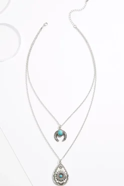 Layered Western Necklace