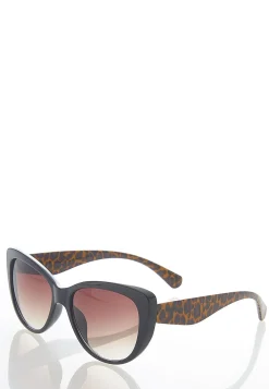 Leopard Arms Cat Eye Sunglasses