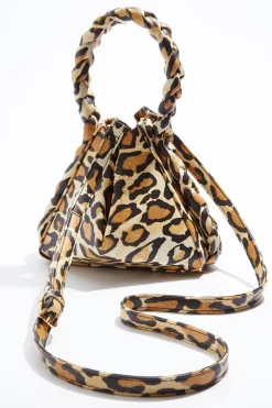Leopard Expandable Mini Bag