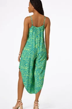 Lime Blue Genie Jumpsuit