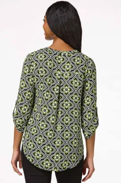 Lime Floral Equipment Top