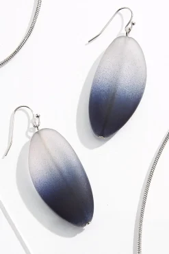 Lucite Mesh Wire Pendant Necklace Set