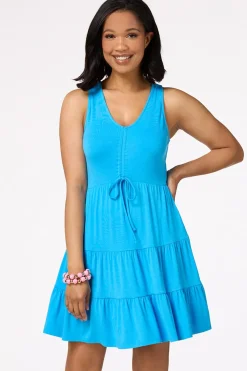 Malibu Tiered Cinched Front Dress
