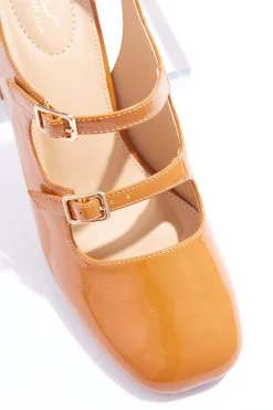Mary Jane Slingback Heels