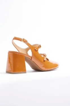 Mary Jane Slingback Heels