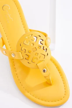 Medallion Sandals