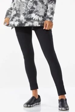 Mesh Trim Pocket Leggings
