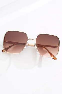 Metal Square Sunglasses
