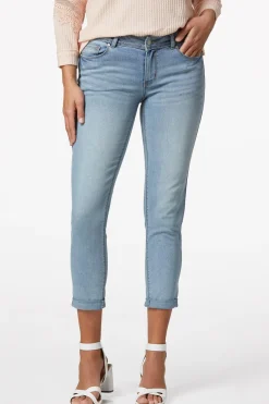 Mid Rise Girlfriend Jeans
