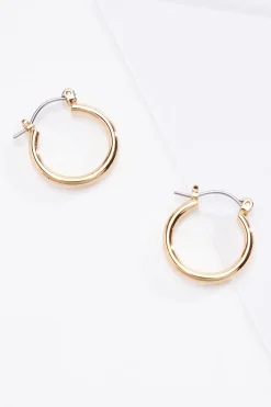 Mini Gold Hoop Earrings