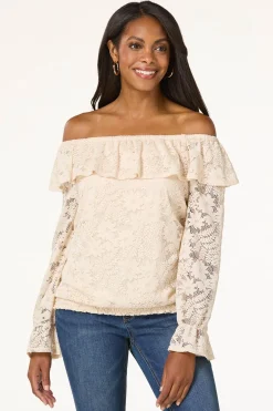 Natural Convertible Crochet Top