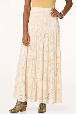 Natural Crochet Skirt
