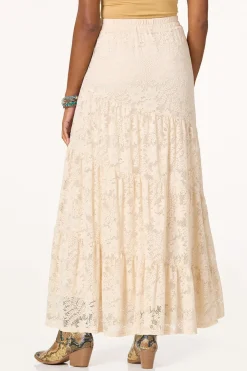 Natural Crochet Skirt