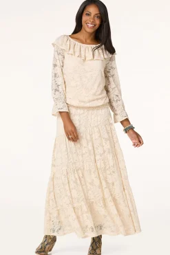 Natural Crochet Skirt