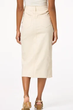 Natural Denim Skirt