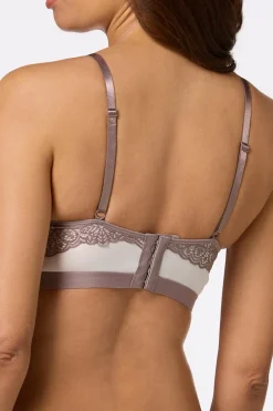 Neutral Lace Push- Up Bra Set