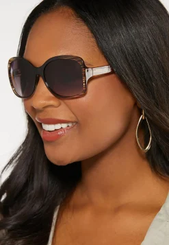 Ombre Square Sunglasses