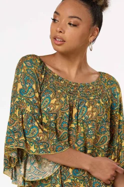 Paisley Poet Top