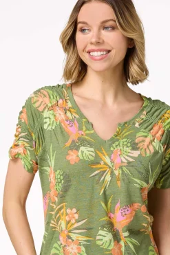 Parrots In Paradise Top