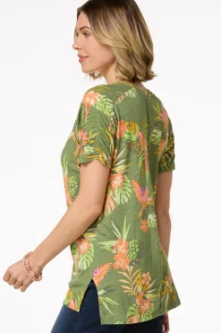 Parrots In Paradise Top