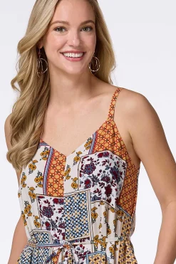 Patchwork Genie Jumpsuit