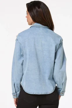 Pearl Denim Shacket