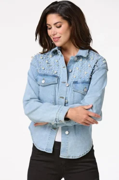 Pearl Denim Shacket