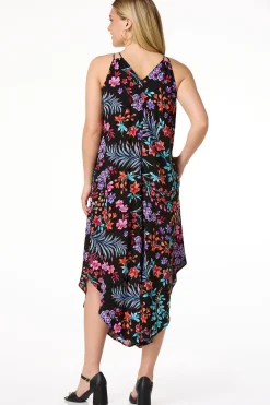 Petite Beaded Floral Genie Jumpsuit