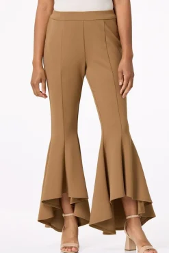 Petite Cascading Flare Pants