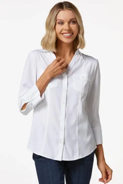 Petite Classic Button Down Shirt