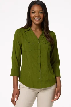 Petite Classic Button Down Shirt