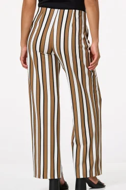 Petite Neutral Stripe Pants
