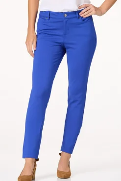 Petite Ponte Skinny Leg Pants