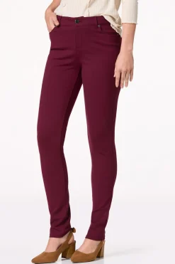 Petite Ponte Skinny Leg Pants