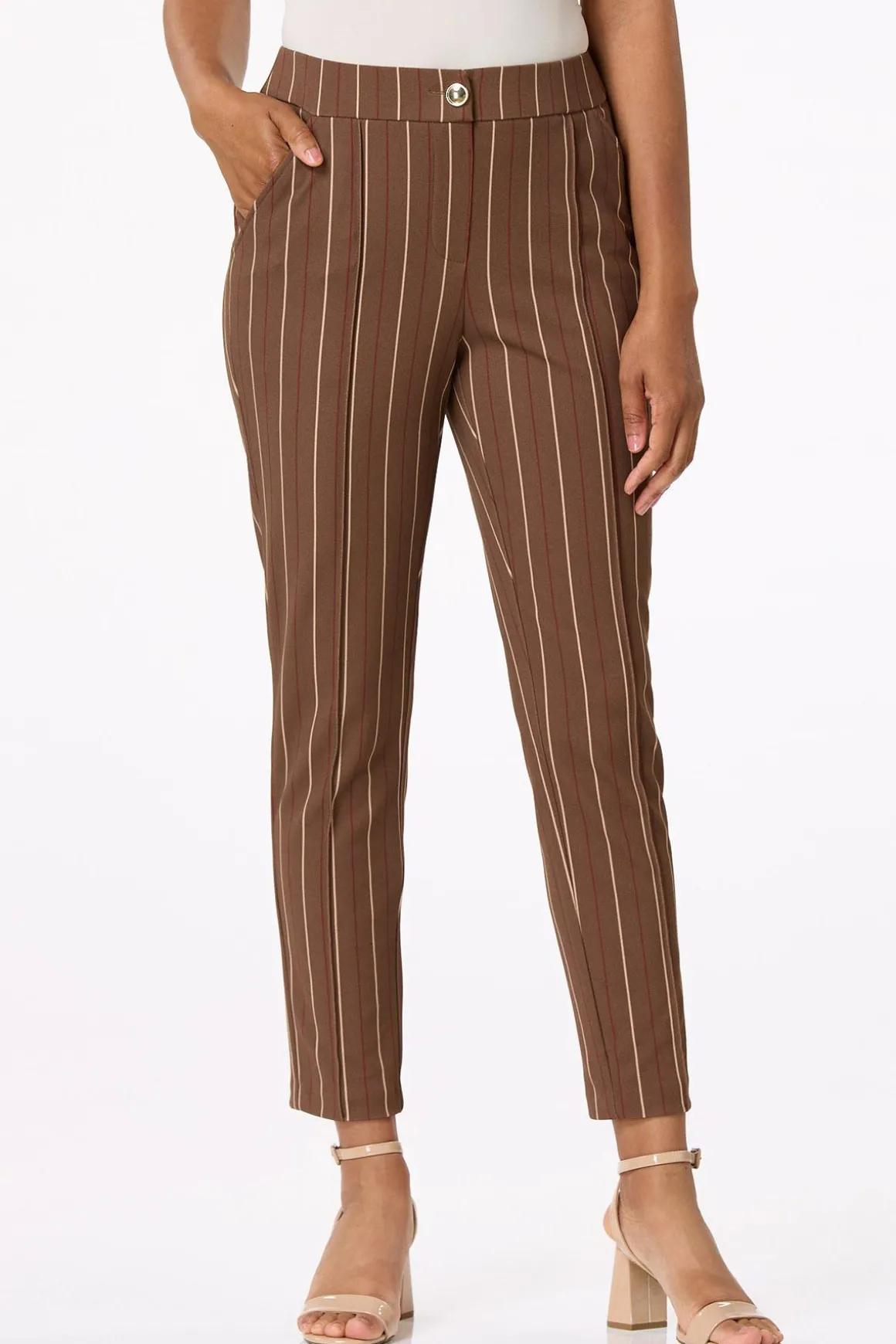 Petite Stripe Pants
