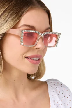 Pink Glam Sunglasses